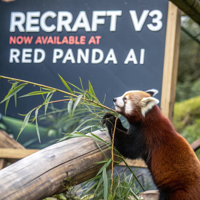 Red Panda AI generated image