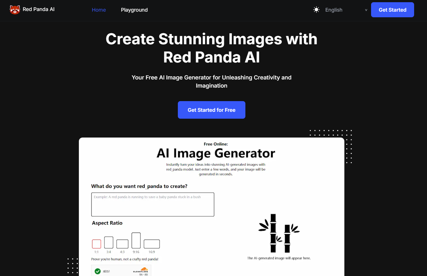Red panda ai image generator redpandaai cc